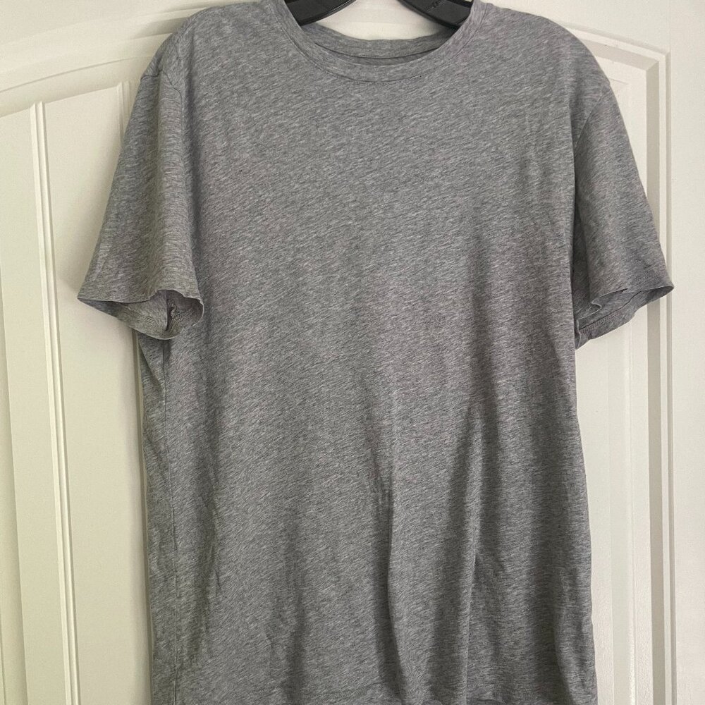 Vince Gray Crewneck Tee | 100% Cotton | Size M